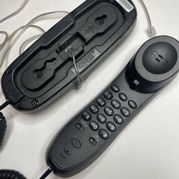 AT&T Trimline Corded Phone Black New - Picture 4 of 4